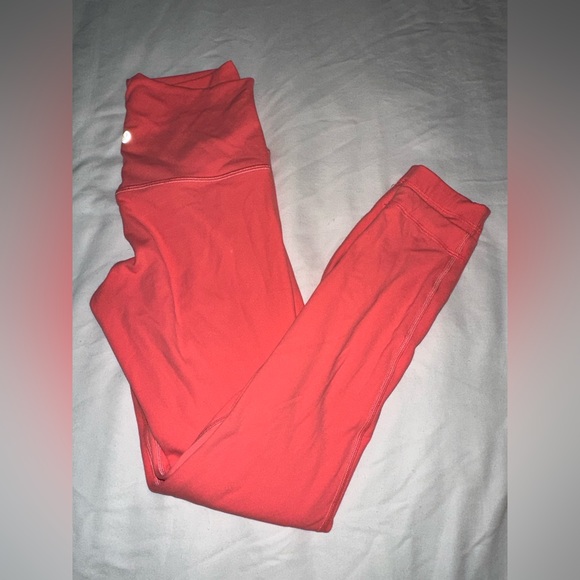 🧡 Lululemon Raspberry Cream Aligns 🧡 - Picture 7 of 7